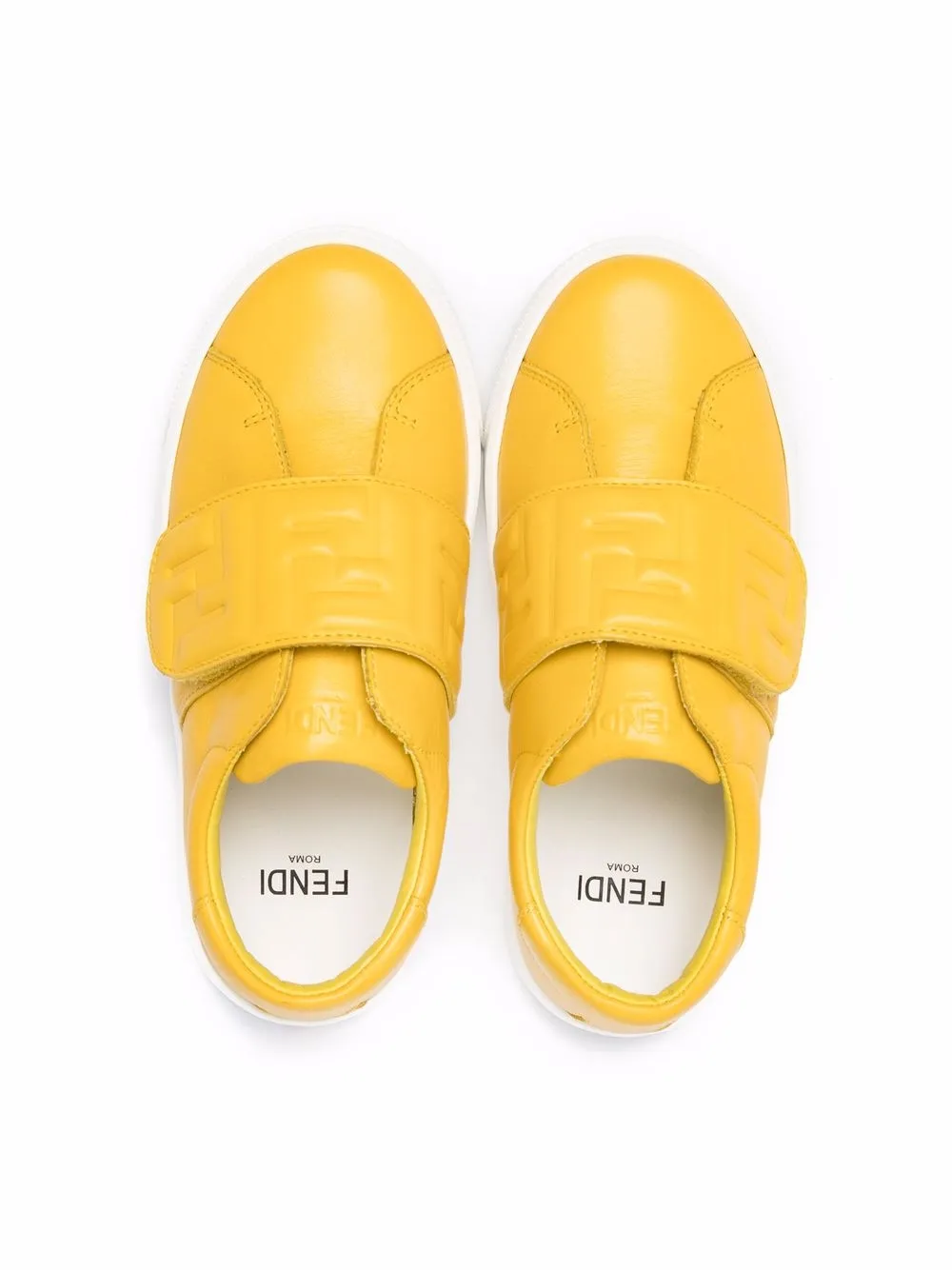 фото Fendi kids кеды с логотипом