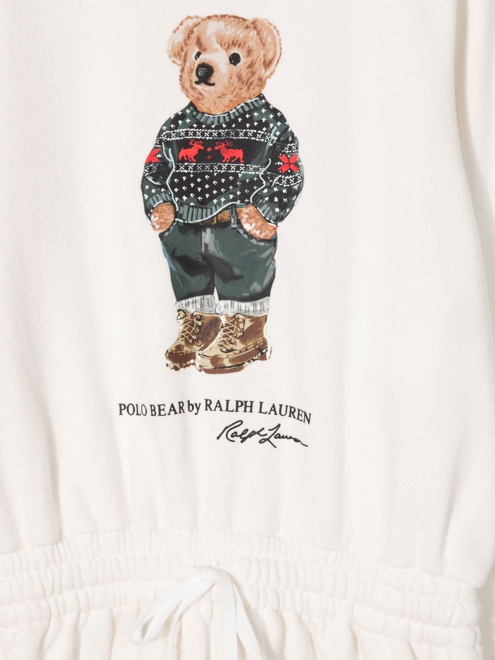 фото Ralph lauren kids платье с принтом