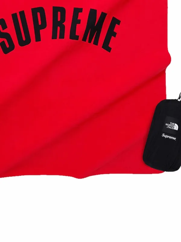 supreme the north face arc logo denali fleece blanket