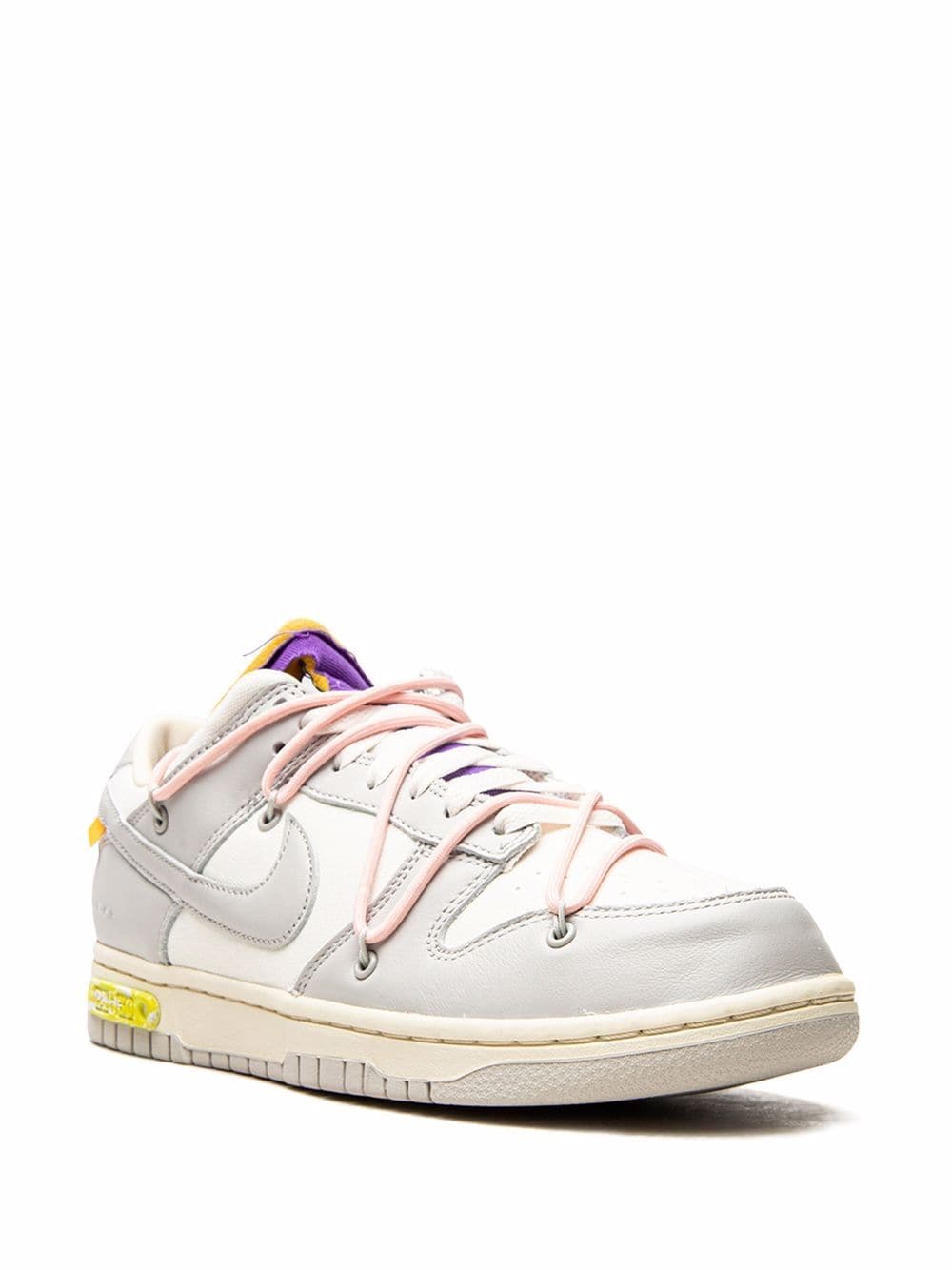 Shop Nike Dunk Low "lot 24" Sneakers In White
