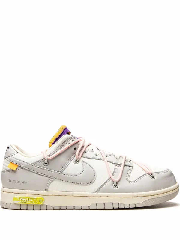 スニーカーNIKE dunk low × offwhite