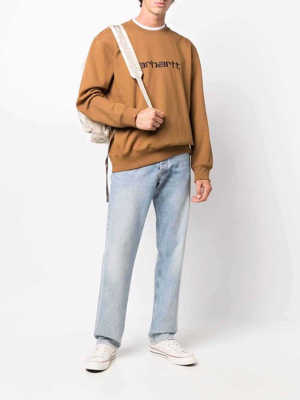 фото Carhartt wip толстовка с вышитым логотипом