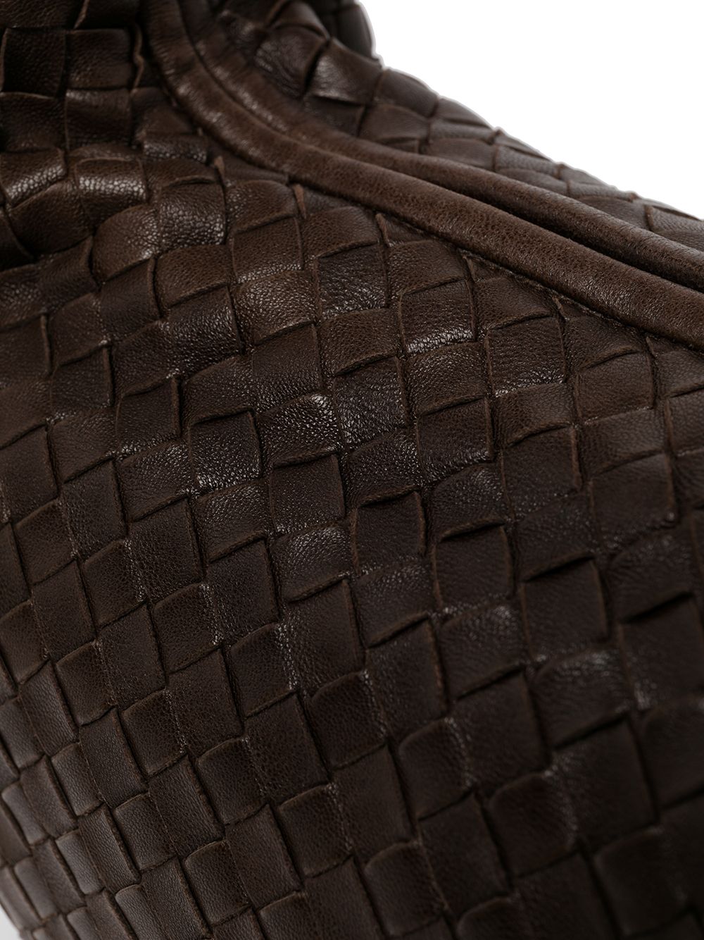 фото Bottega veneta pre-owned сумка на плечо с плетением intrecciato