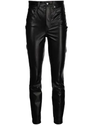 veronica beard leather pants