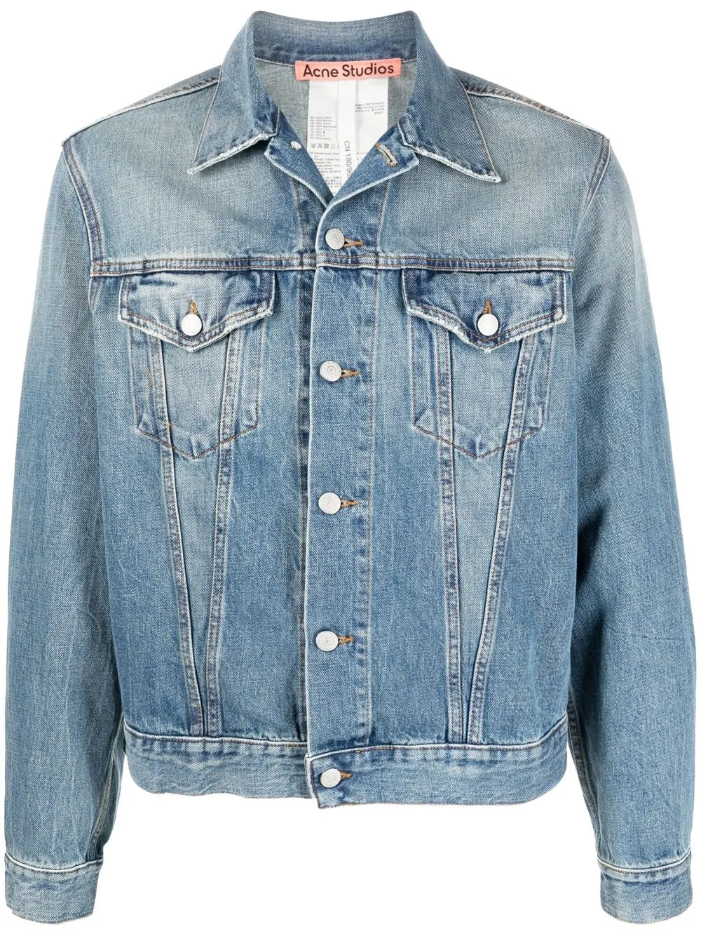mid-wash denim jacket