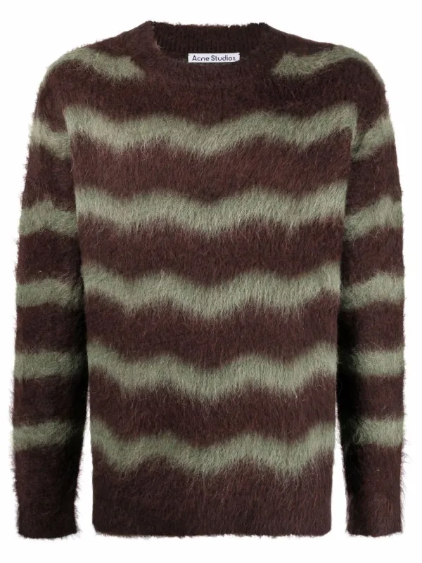fuzzy crew neck
