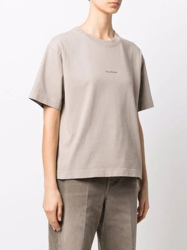Acne Studios logo-print cotton T-shirt 