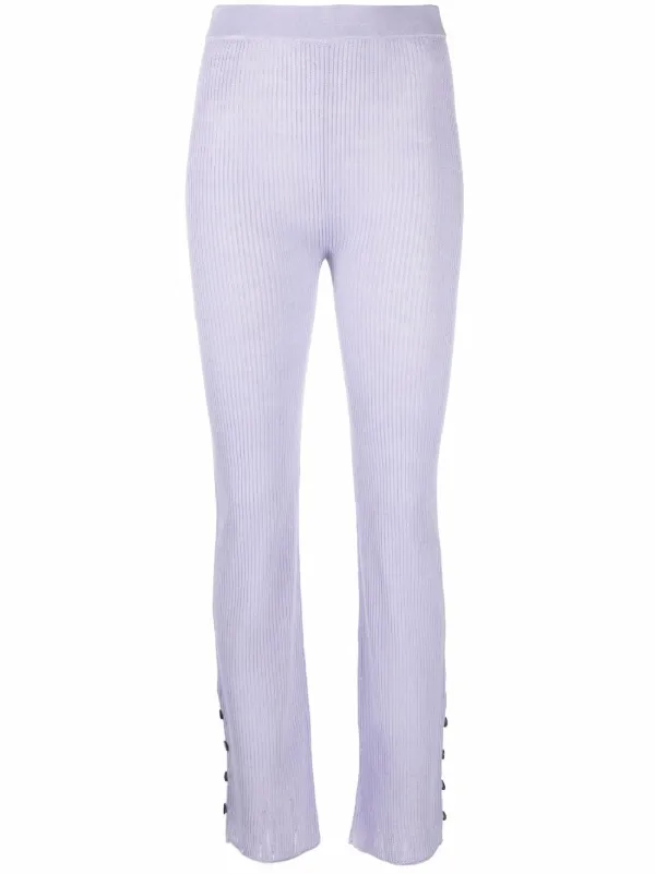 Acne Studios ribbed-knit Straight 