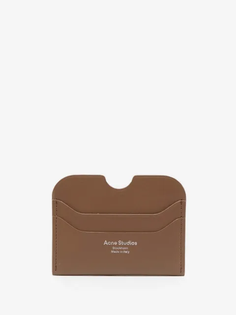 Acne Studios tarjetero con logo estampado