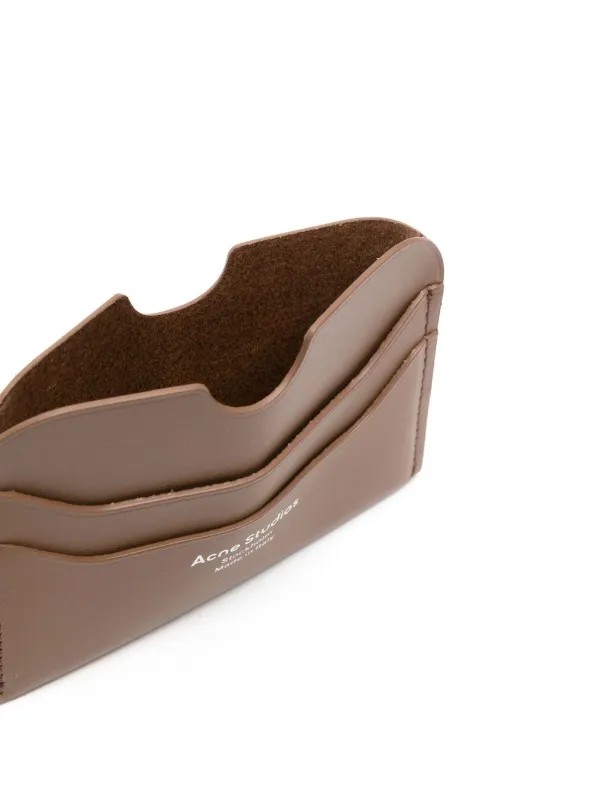 Acne Studios カードケース | ブラウン | FARFETCH JP