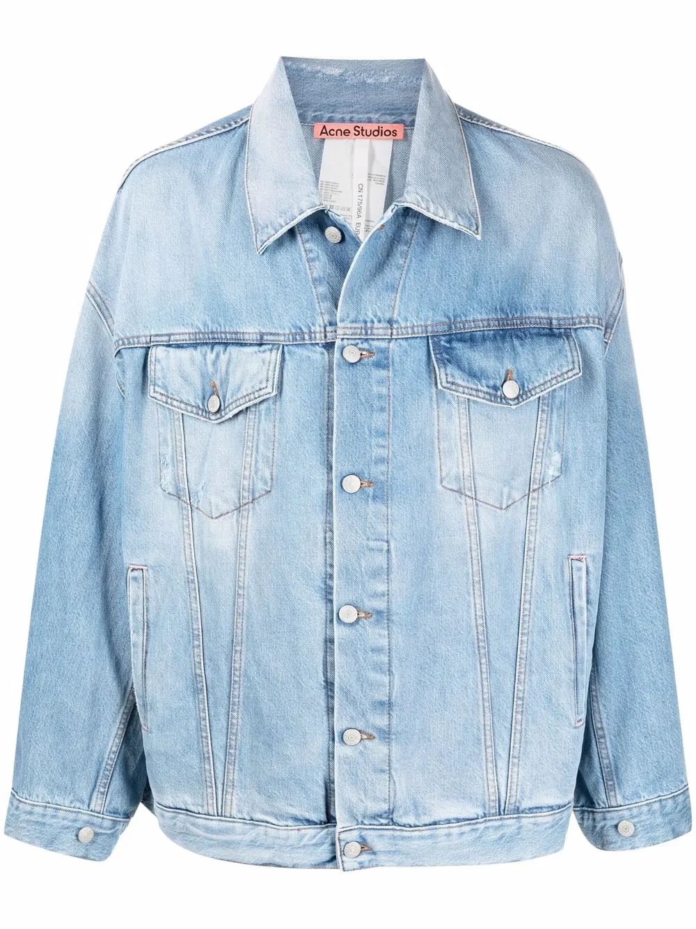 Acne Studios loose-fit Denim Jacket - Farfetch