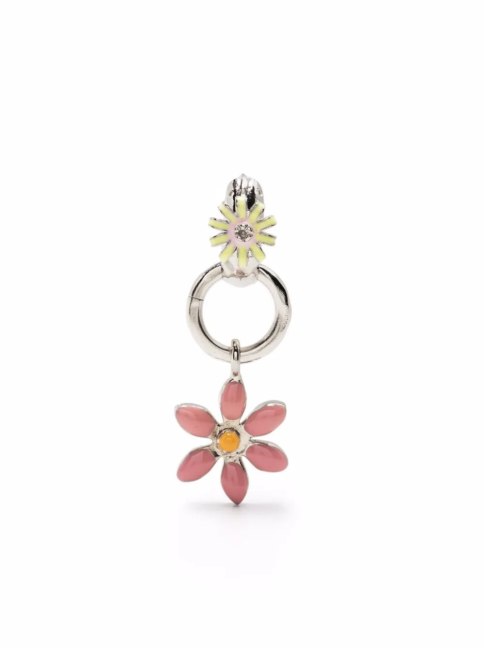 floral drop earring