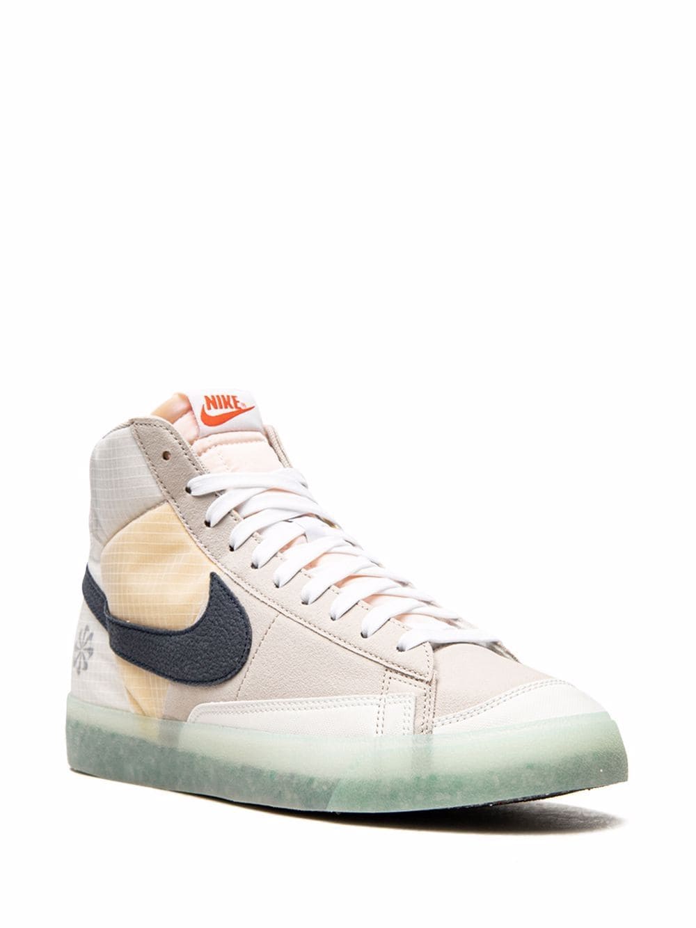 Shop Nike Blazer Mid '77 "move To Zero" Sneakers In Neutrals