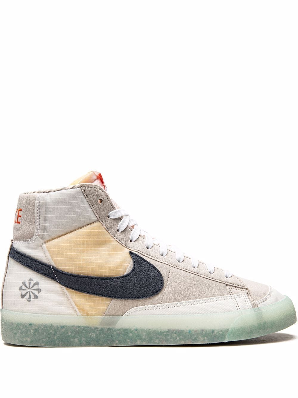 Shop Nike Blazer Mid '77 "move To Zero" Sneakers In Neutrals