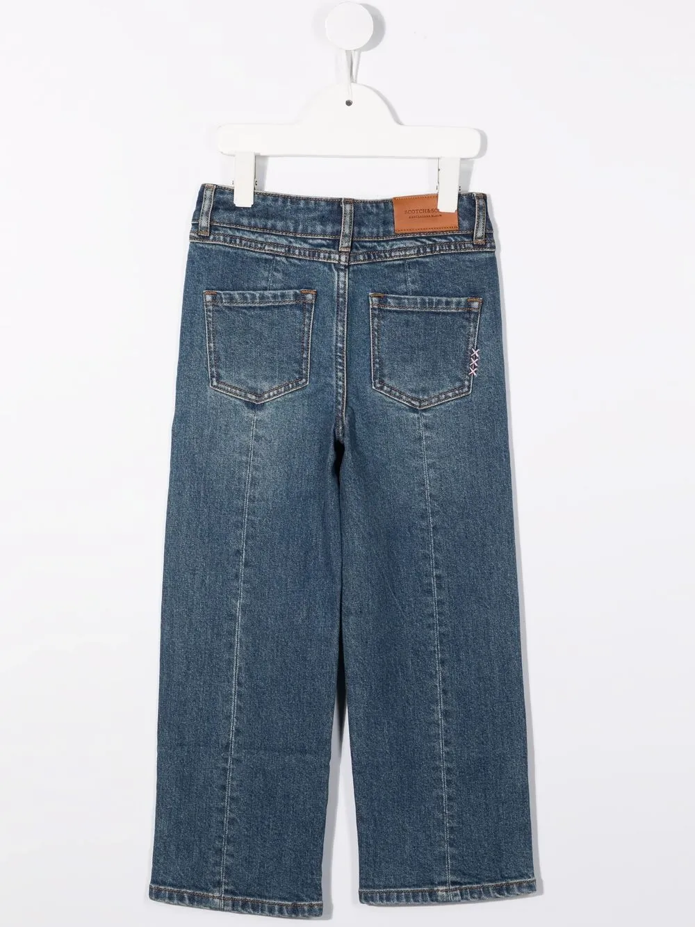 фото Scotch & soda прямые джинсы средней посадки