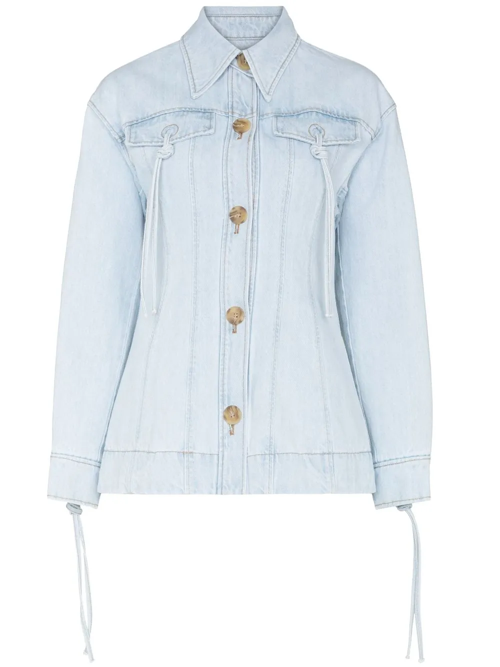 

Rejina Pyo pointed-collar denim jacket - Blue