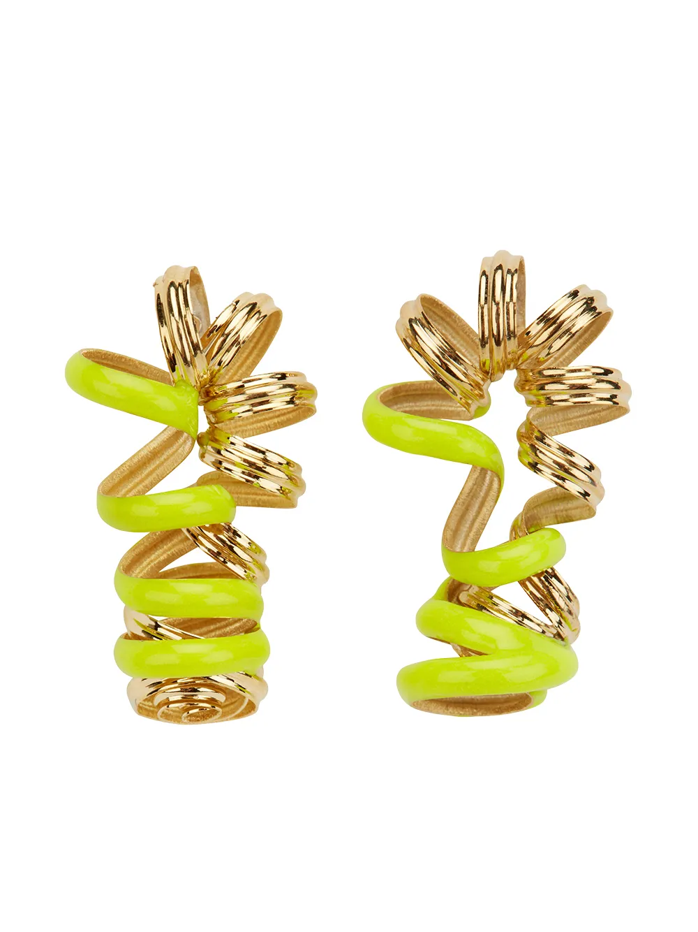 

SO-LE STUDIO Doodle twisted earrings - Gold