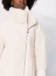 Patrizia Pepe faux-shearling zip-up coat
