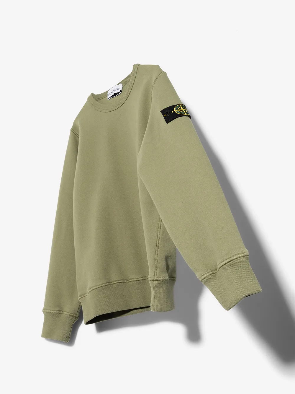 фото Stone island junior толстовка с нашивкой compass