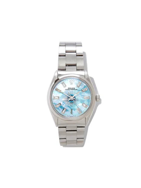 Jacquie Aiche кастомизированные наручные часы Rolex Oyster Perpetual 34 мм pre-owned