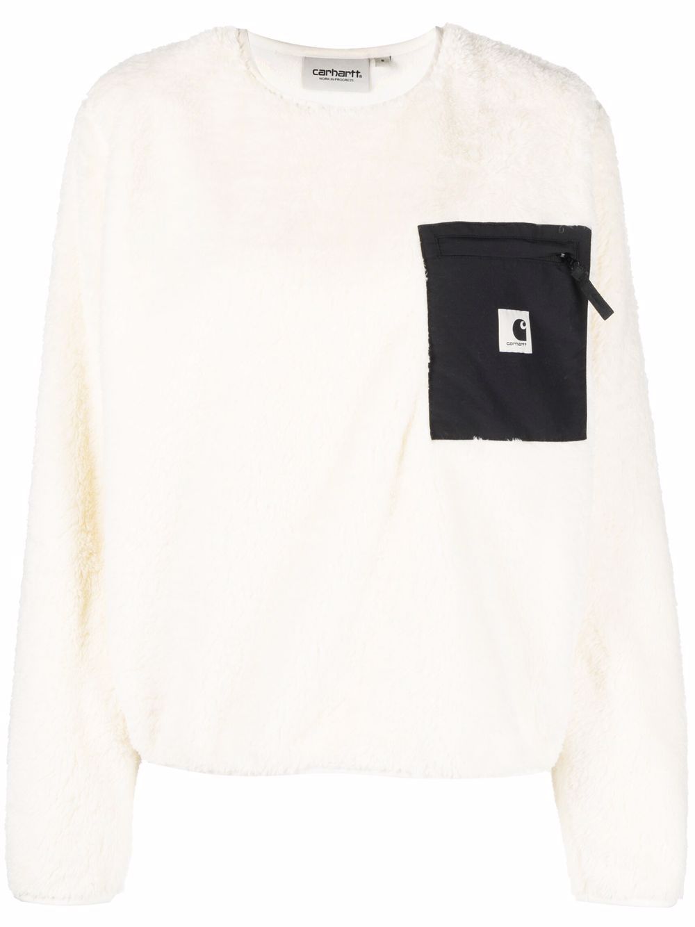 

Carhartt WIP Jackson colour-block fleece sweatshirt - White