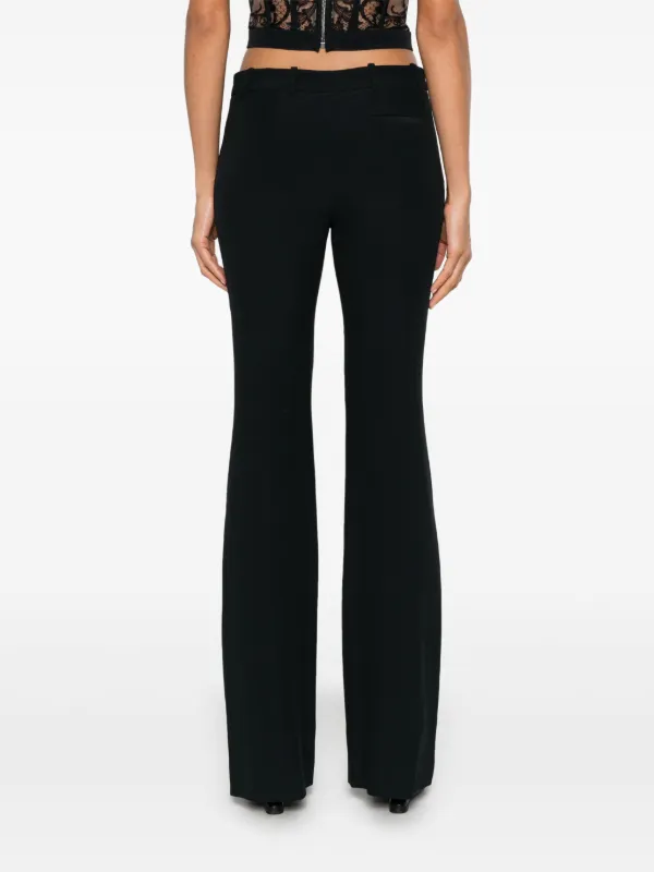 Alexander McQueen Bootcut Tailored Trousers | Black