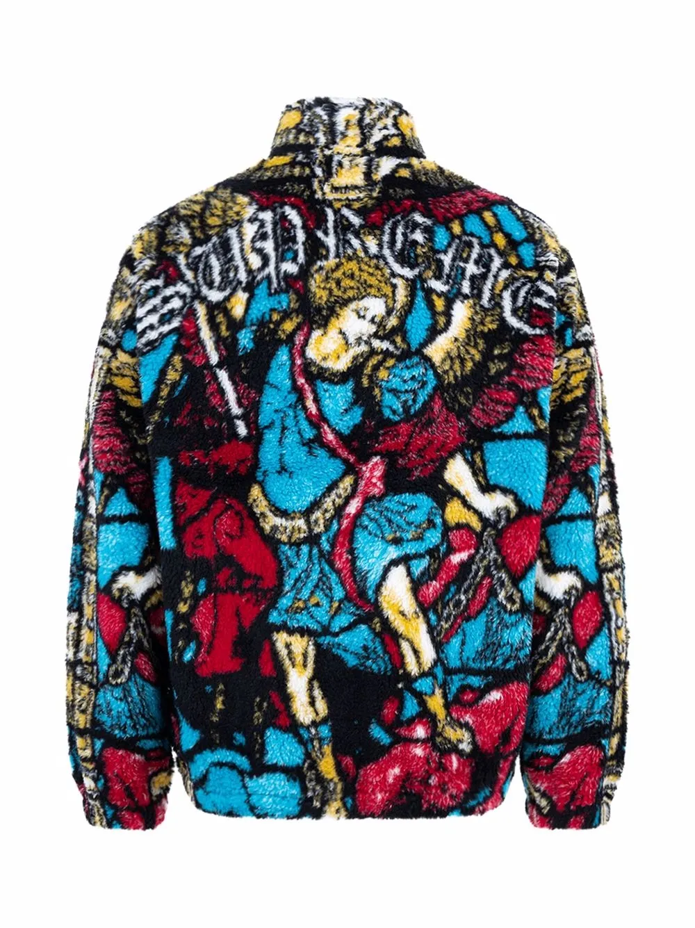 あくまで中古品ですのでSupreme saint michael fleece jacket 　XL