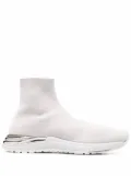 Ferragamo ankle sock sneakers - Grey