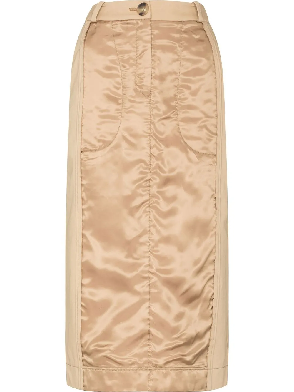 

Rejina Pyo Maddie panelled midi skirt - Neutrals