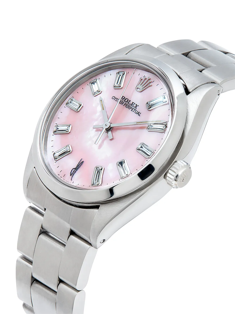 Rolex JA 34MM SS OYSTER PERPETUAL ROLEX PALE P | Image 2
