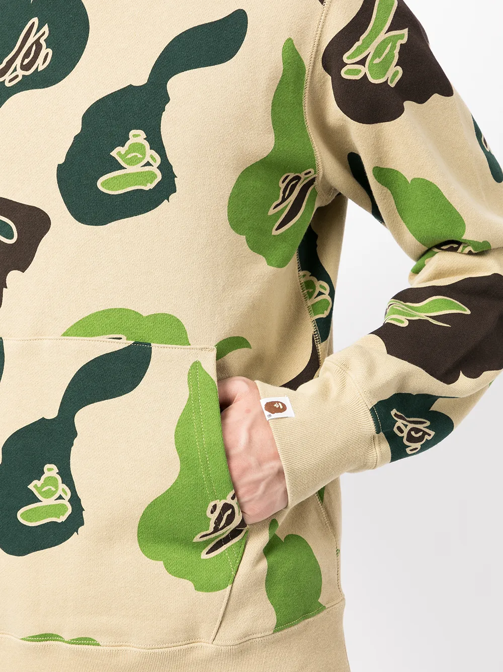 фото A bathing ape® толстовка с абстрактным принтом