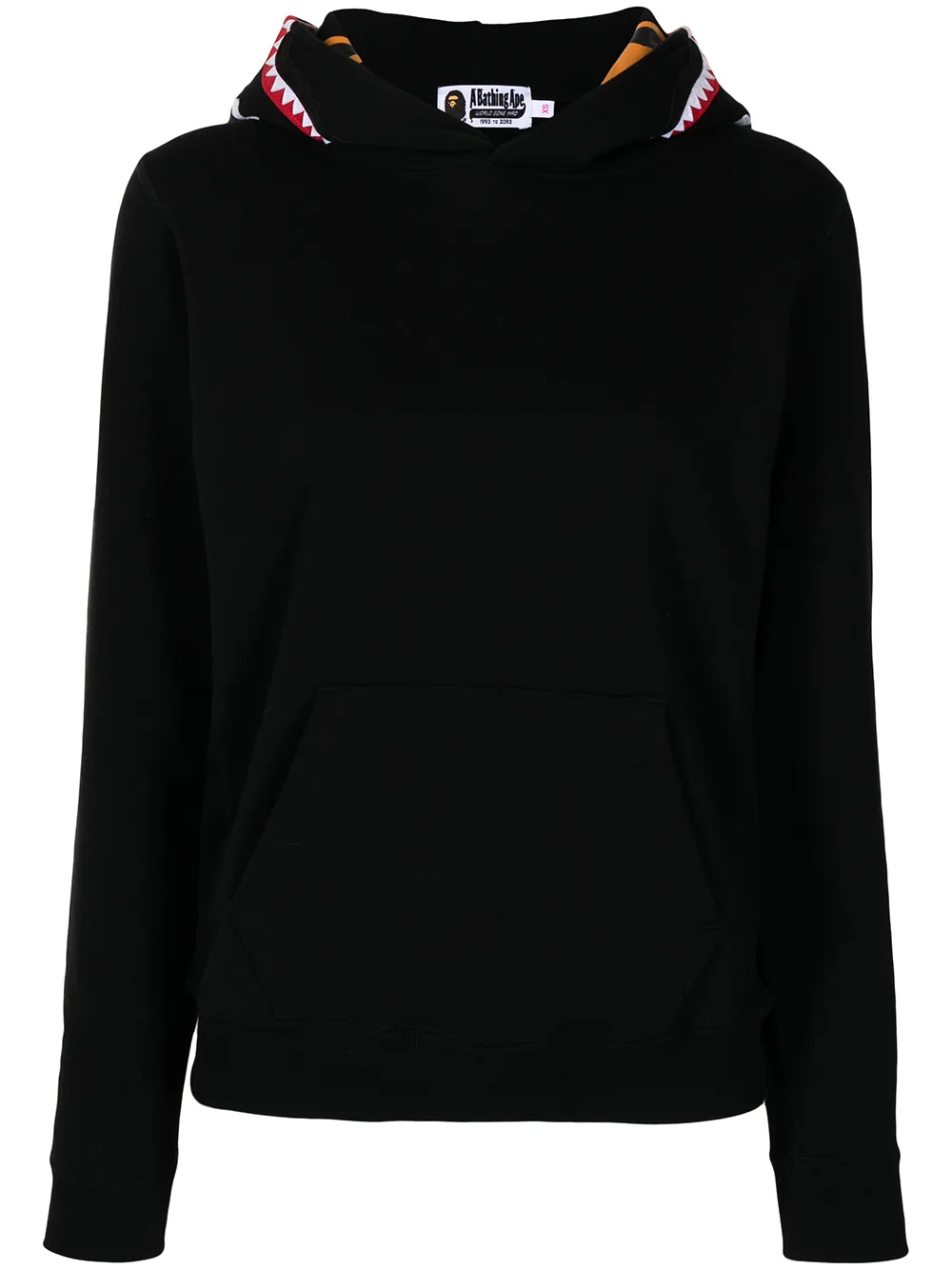 

A BATHING APE® hoodie con estampado gráfico - Negro