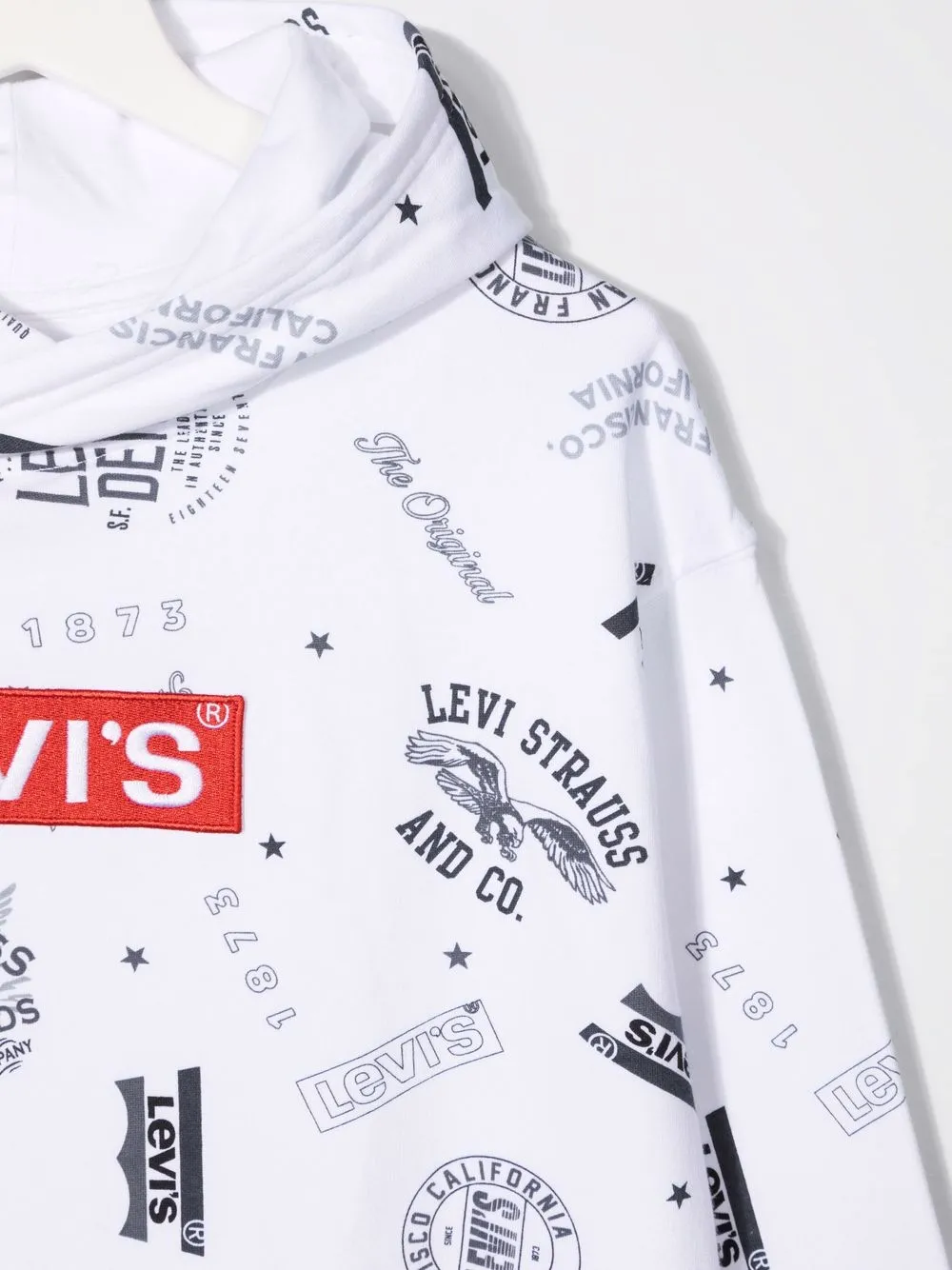 фото Levi's kids худи с графичным принтом