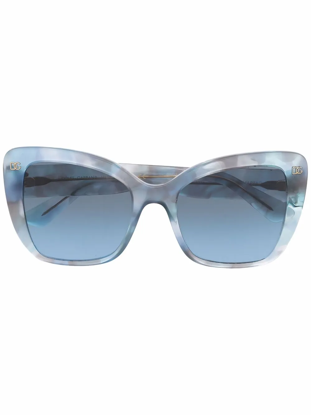 Dolce & Gabbana Eyewear солнцезащитные очки в оправе бабочка