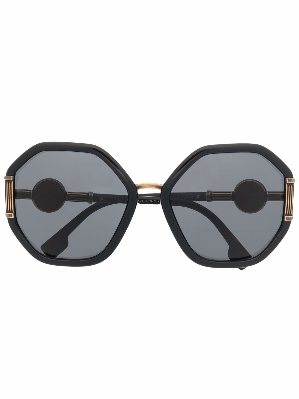 

Versace Eyewear geometric-frame sunglasses - Black