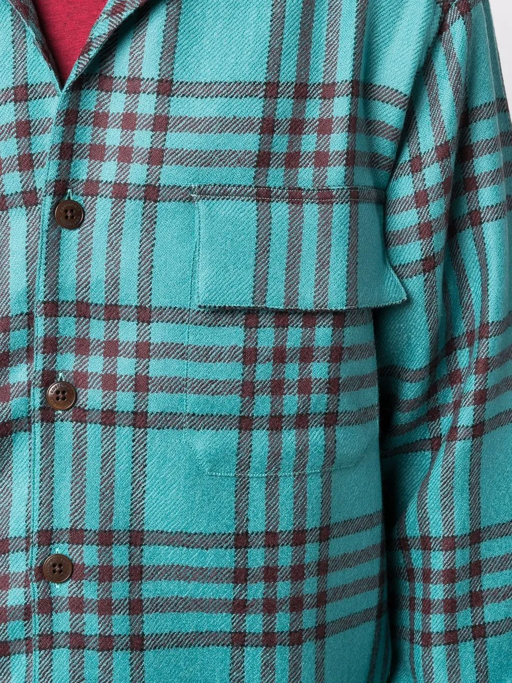 фото Costumein клетчатая рубашка etienne