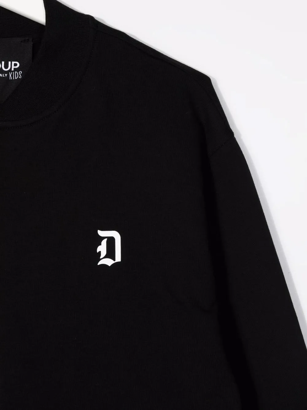 фото Dondup kids куртка на молнии с логотипом