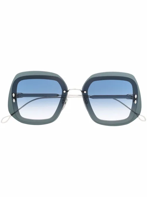 Lunettes de soleil à monture oversize - Isabel Marant Eyewear - Modalova