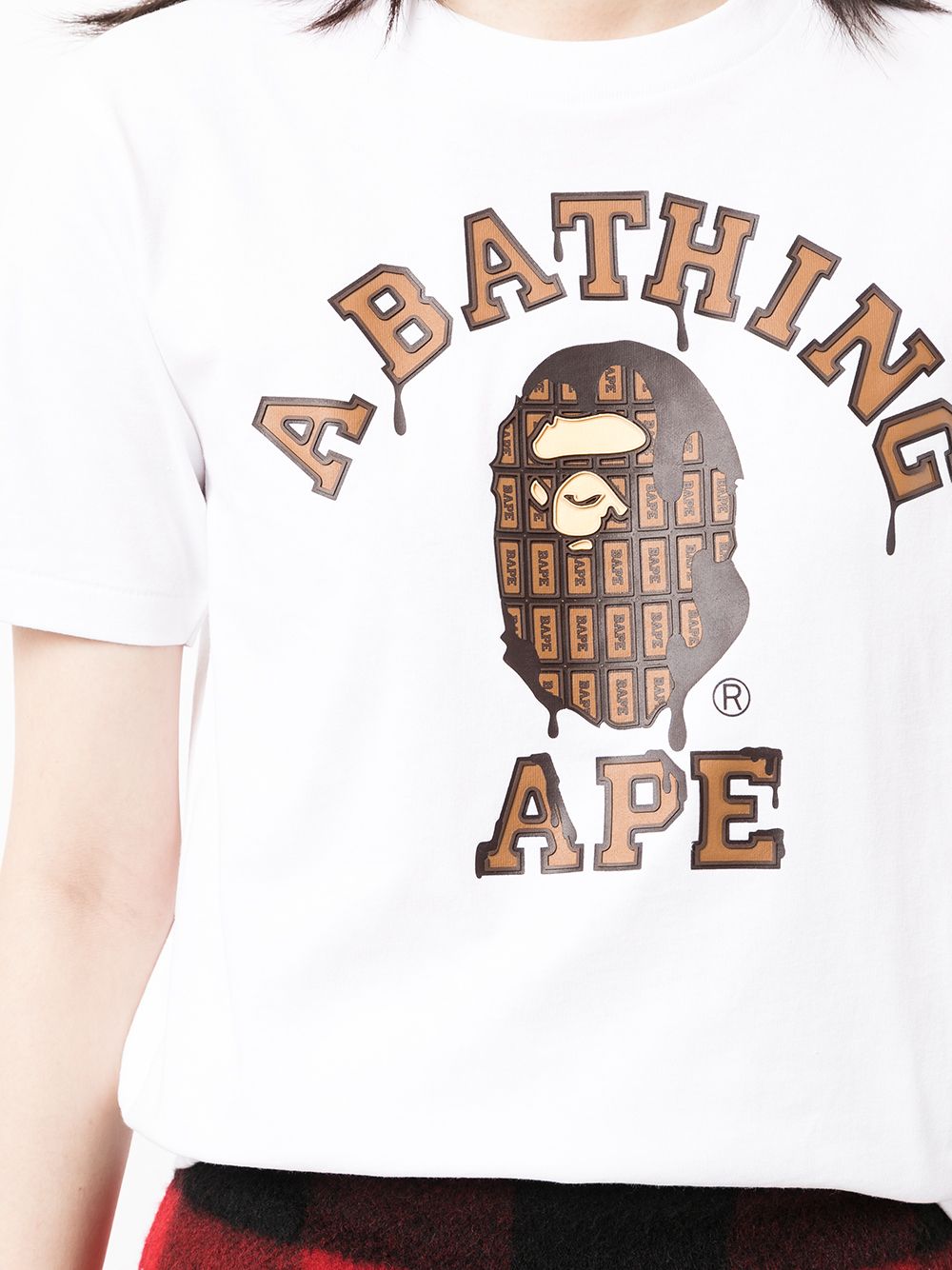 фото A bathing ape® футболка с логотипом