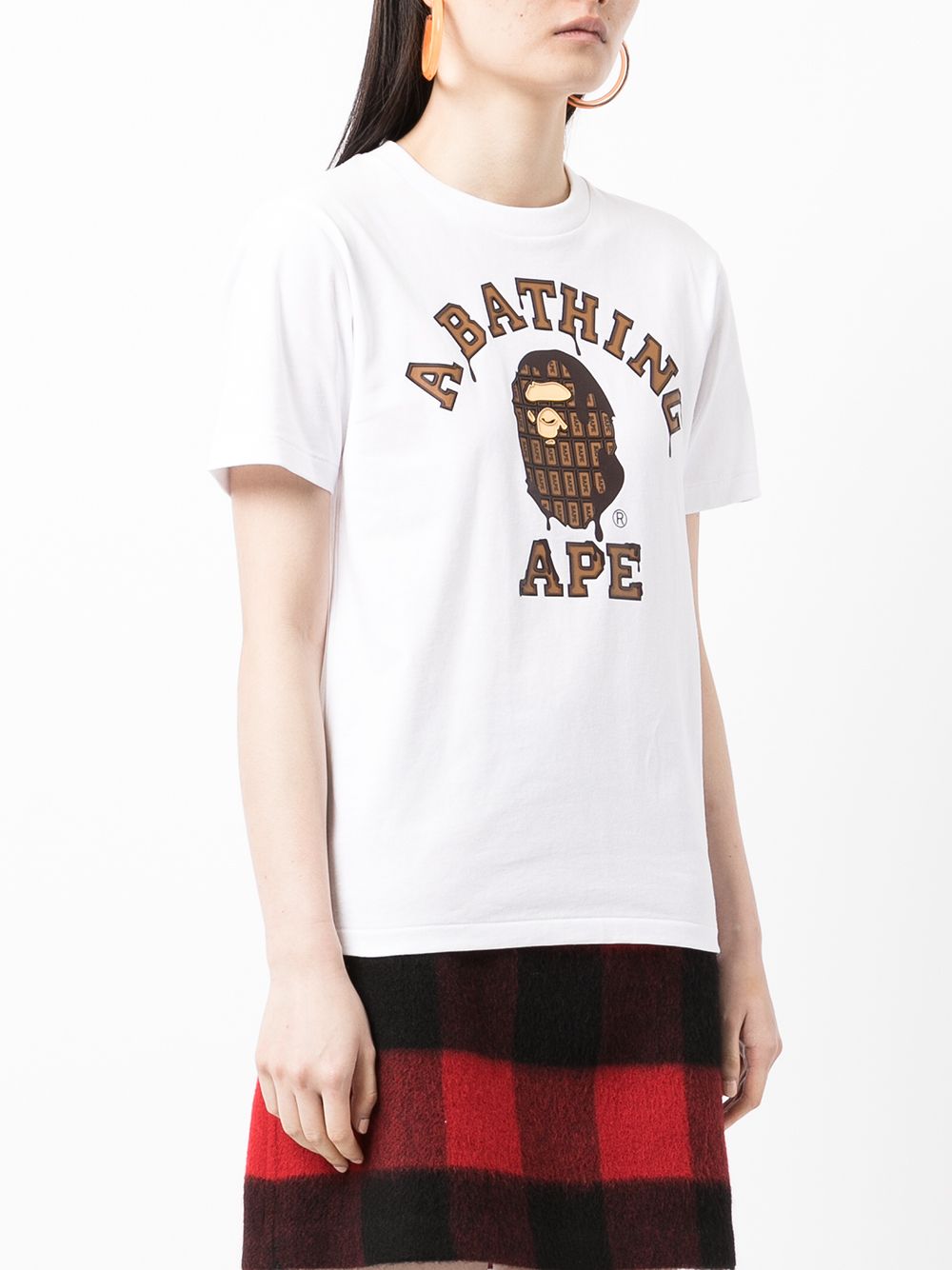 фото A bathing ape® футболка с логотипом