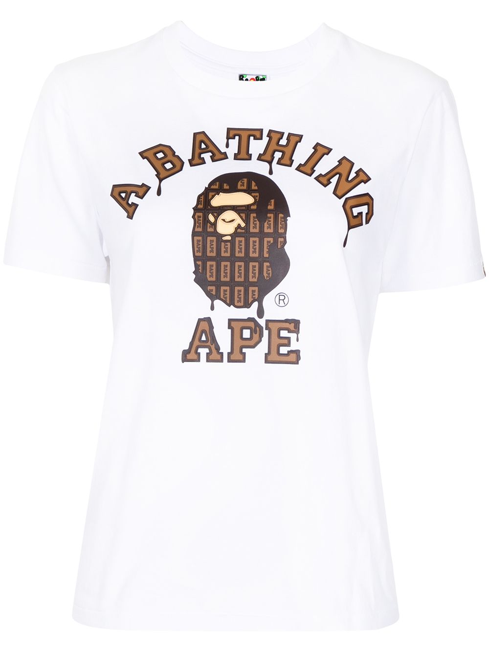 фото A bathing ape® футболка с логотипом