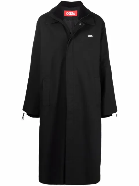 032c oversized shirt coat