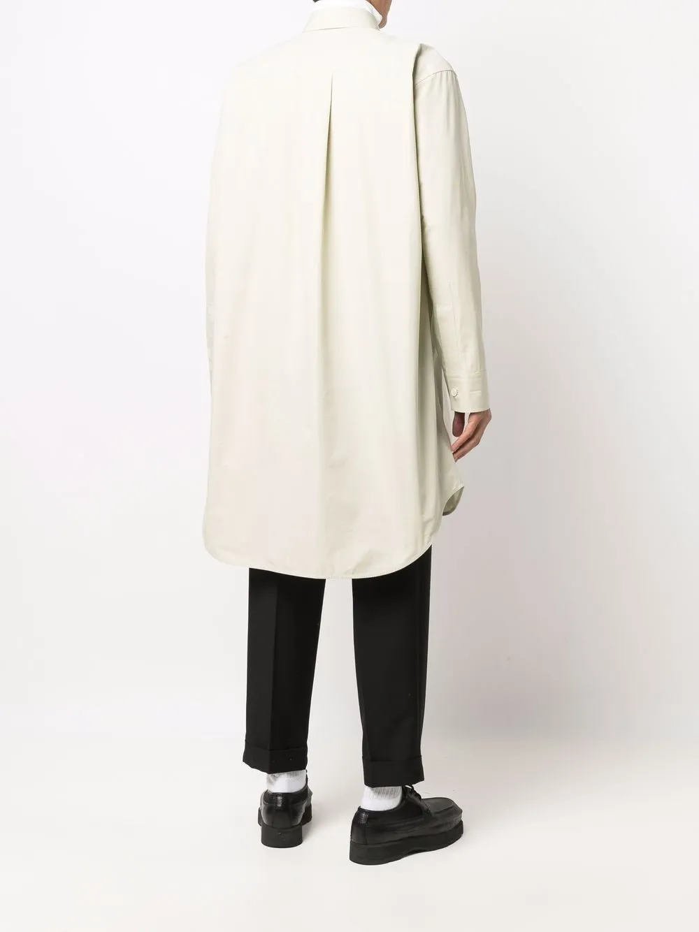 фото Jil sander куртка-рубашка оверсайз