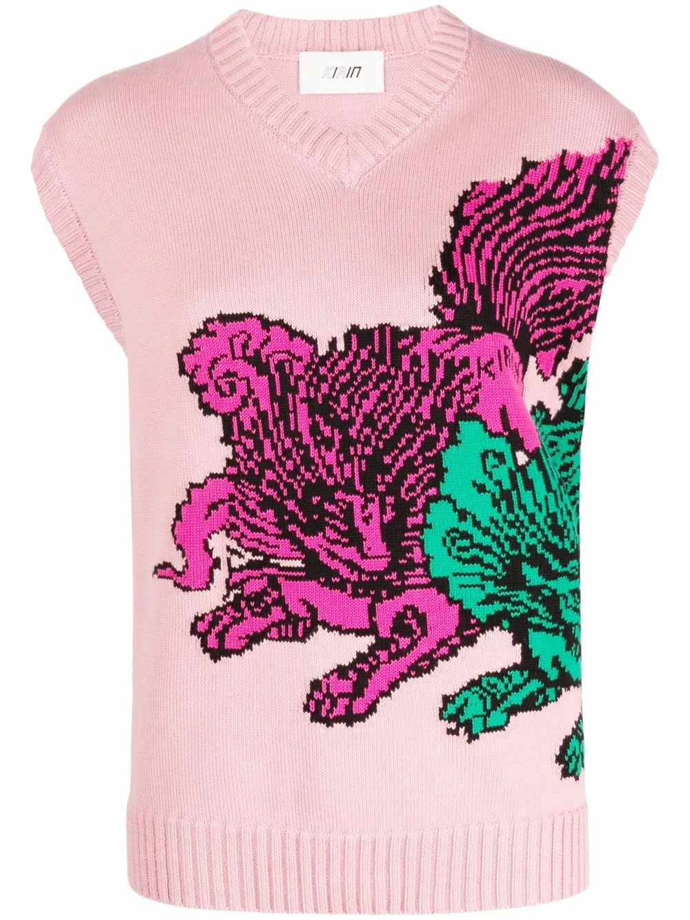 Kirin жилет с принтом