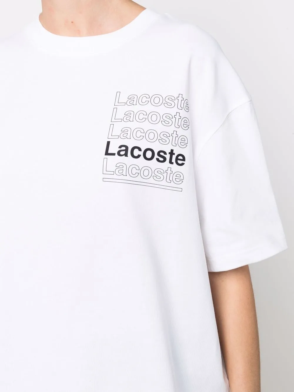 фото Lacoste футболка с логотипом