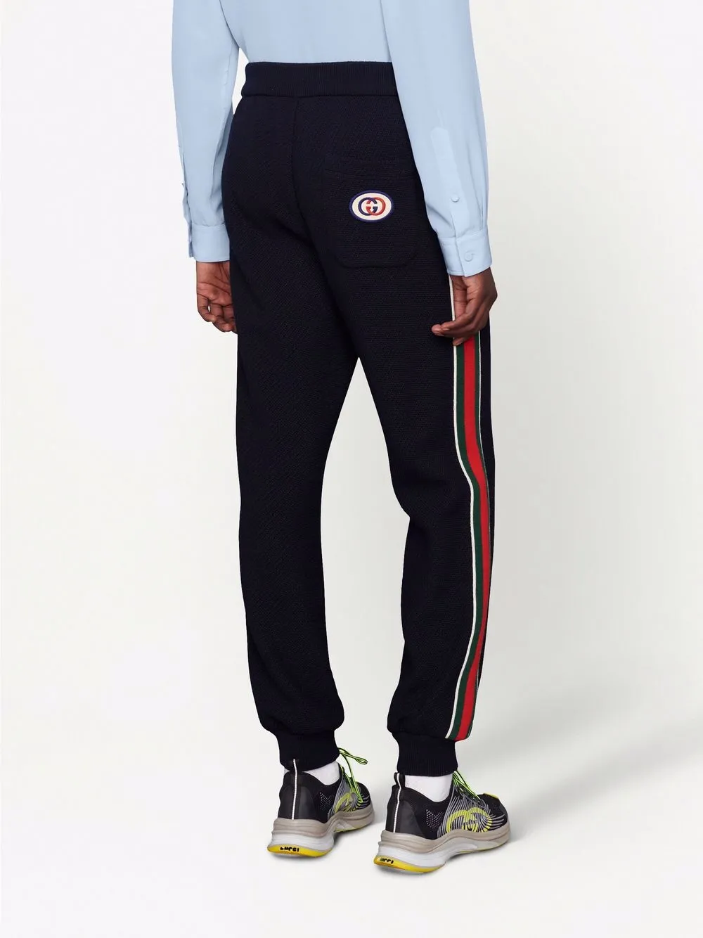 Gucci Interlocking G Drawstring Track Pants - Farfetch