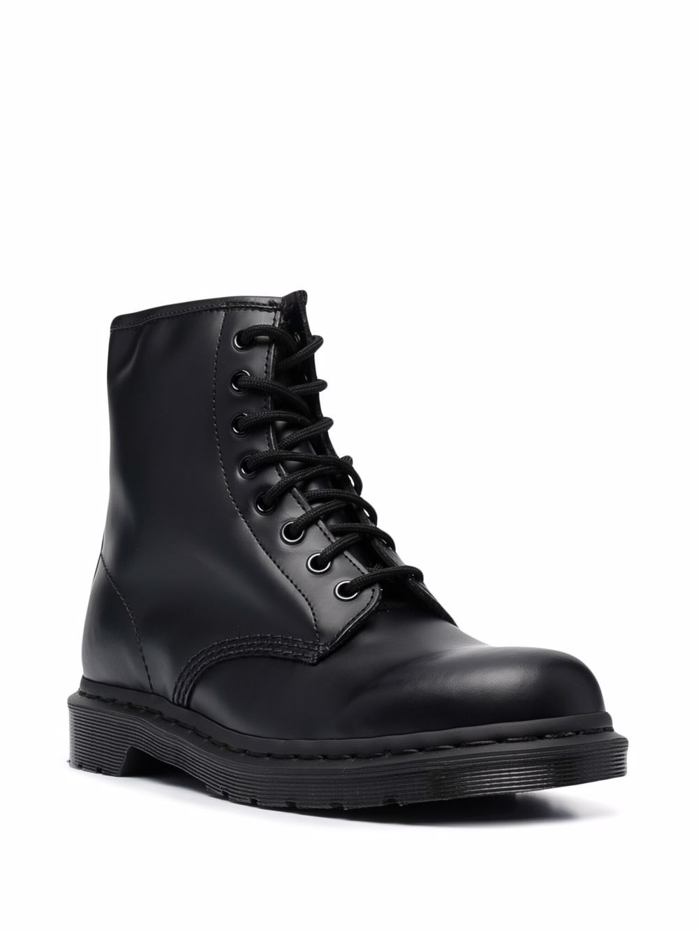 Dr. Martens Smooth enkellaarzen met veters - Zwart