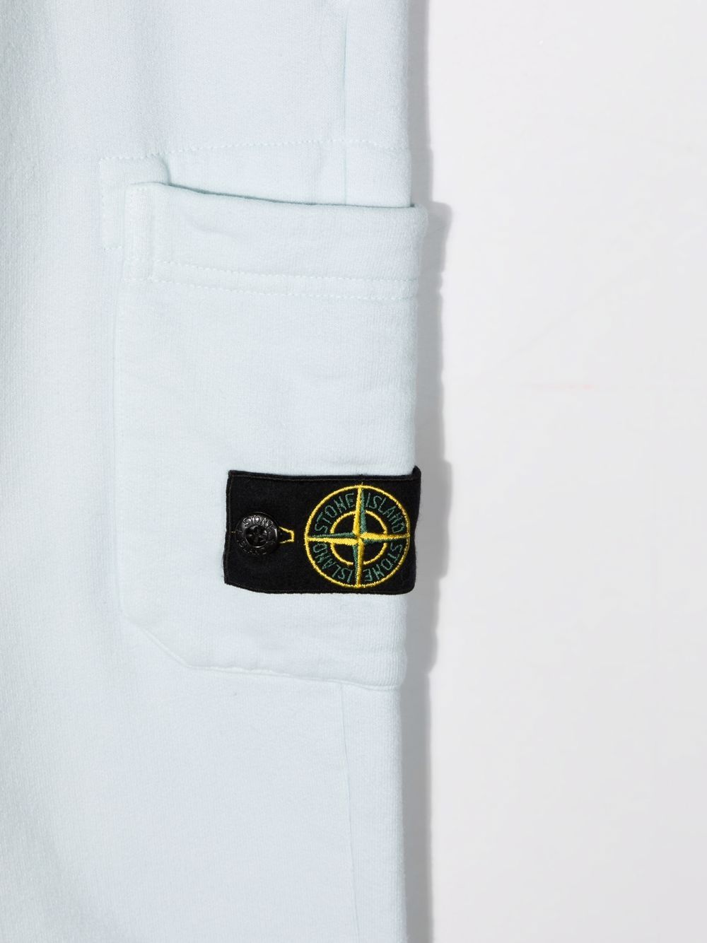 фото Stone island junior спортивные брюки с нашивкой-логотипом