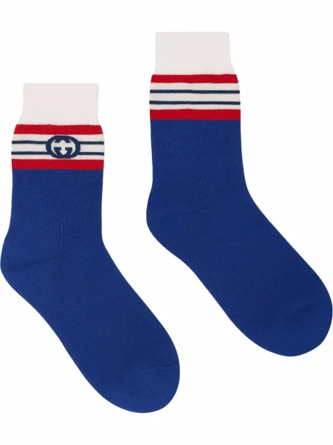 Gucci Interlocking G cotton socks