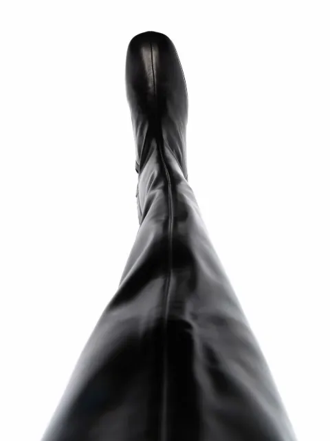 thigh high prada boots